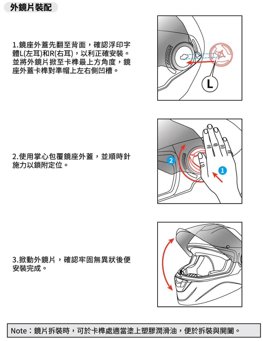 ST-303 鏡片安裝教學