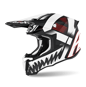 Airoh TWIST 2.0 #47 MASK 消光黑/白